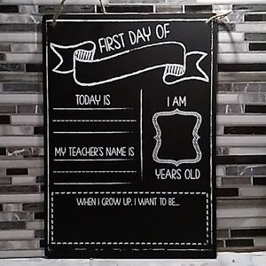 New 10 x 14 chalkboard photography sign